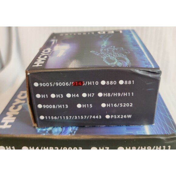 LED Headlight bulbs 9005/HB3, 9006/HB4, 9145/H10  New Set - Picture 4 of 16